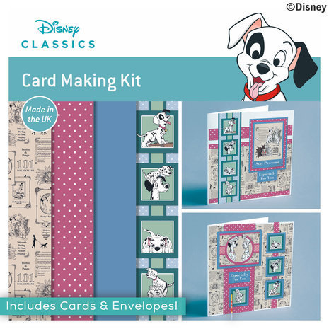 Disney 101 Dalmatians 6x6 Inch Card Making Kit (DYP0029)