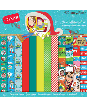 Disney Toy Story 8x8 Inch Card Making Pad Christmas (DYP0034)