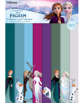 Disney Frozen A4 Coloured Card Collection Christmas (DYP0037)