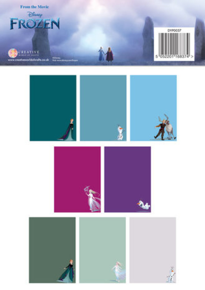 Disney Frozen A4 Coloured Card Collection Christmas (DYP0037)