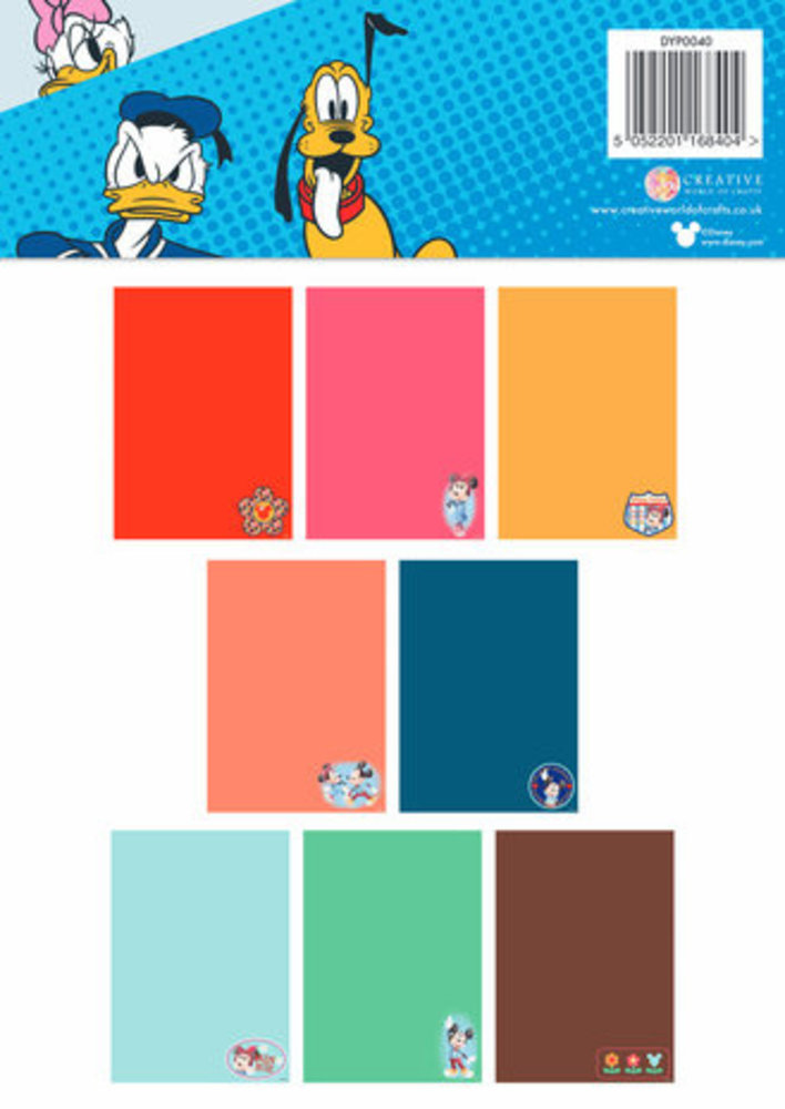 Disney Mickey & Friends A4 Coloured Card Collection (DYP0040)