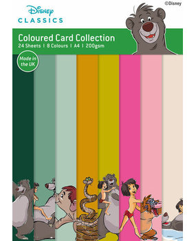 Disney The Jungle Book A4 Coloured Card Collection (DYP0041) Disney The Jungle Book A4 Coloured Card Collection (DYP0041)