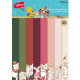 Disney Winnie The Pooh A4 Coloured Card Collection Christmas (DYP0045)