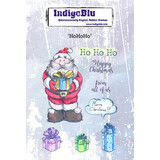 IndigoBlu HoHoHo A6 Rubber Stamps (IND1000)