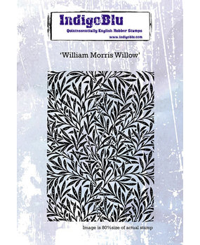 IndigoBlu William Morris Willow A6 Rubber Stamps (IND1007)