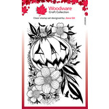 Woodware Pumpkin Flowers Clear Stamps (JGS839)