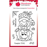 Woodware Pumpkin Gnome Clear Stamps (FRS954)