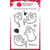 Woodware Tiny Ghost Clear Stamps (FRM051)
