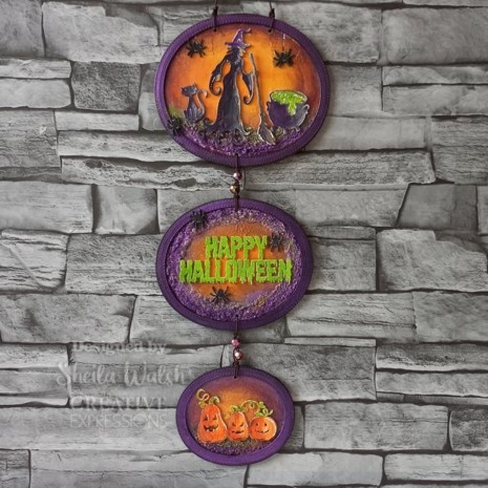 Creative Expressions Sue Wilson Halloween Frame Craft Die (CED21050) Creative Expressions Sue Wilson Halloween Frame Craft Die (CED21050)