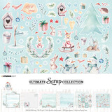 Studio Light Ultimate Scrap Collection Christmas 12x12 Inch Paper Pack (SL-USC-PS11)