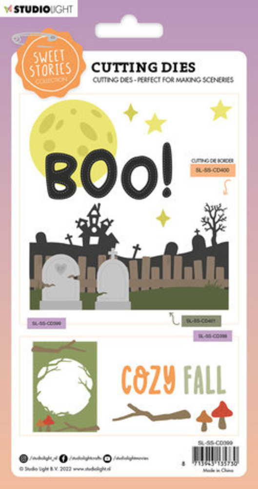 Studio Light Sweet Stories Snijmal Boo! (SL-SS-CD399) Studio Light Sweet Stories Snijmal Boo! (SL-SS-CD399)
