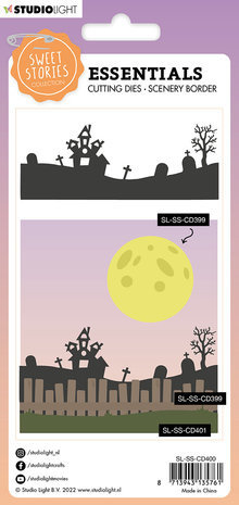 Studio Light Sweet Stories Snijmal Border Graveyard (SL-SS-CD400) Studio Light Sweet Stories Snijmal Border Graveyard (SL-SS-CD400)