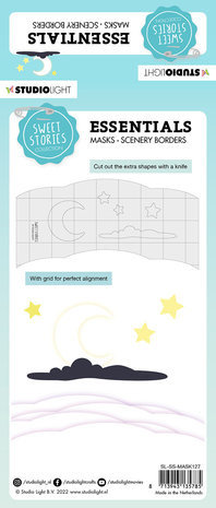 Studio Light Sweet Stories Masking Stencil Starry Night (SL-SS-MASK127) Studio Light Sweet Stories Masking Stencil Starry Night (SL-SS-MASK127)