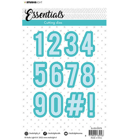 Studio Light Essentials Snijmal Big Numbers (SL-ES-CD378) Studio Light Essentials Snijmal Big Numbers (SL-ES-CD378)