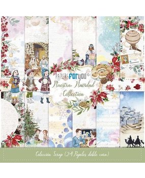 Papers For You Nuestra Navidad 8x8 Inch Paper Pack (24pcs) (PFY-10878)* Papers For You Nuestra Navidad 8x8 Inch Paper Pack (24pcs) (PFY-10878)*