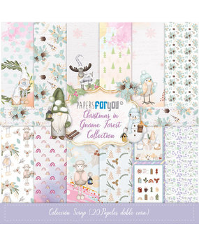 Papers For You Christmas In Gnome Forest 8x8 Inch Paper Pack (20pcs) (PFY-10879) Papers For You Christmas In Gnome Forest 8x8 Inch Paper Pack (20pcs) (PFY-10879)