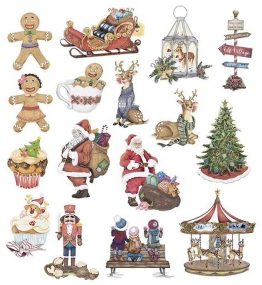 Papers For You All I Want For Christmas Die Cuts (PFY-10815) Papers For You All I Want For Christmas Die Cuts (PFY-10815)