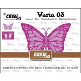 Crealies Varia Dies Monarch Butterfly (CLVARIA03)