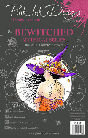 Pink Ink Designs Mythical Series Bewitched A5 Clear Stamps (PI188) Pink Ink Designs Mythical Series Bewitched A5 Clear Stamps (PI188)