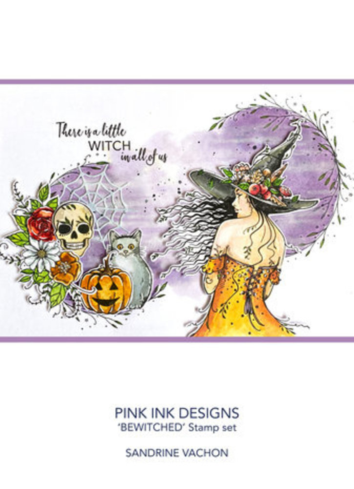 Pink Ink Designs Mythical Series Bewitched A5 Clear Stamps (PI188) Pink Ink Designs Mythical Series Bewitched A5 Clear Stamps (PI188)