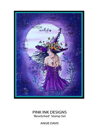 Pink Ink Designs Mythical Series Bewitched A5 Clear Stamps (PI188) Pink Ink Designs Mythical Series Bewitched A5 Clear Stamps (PI188)