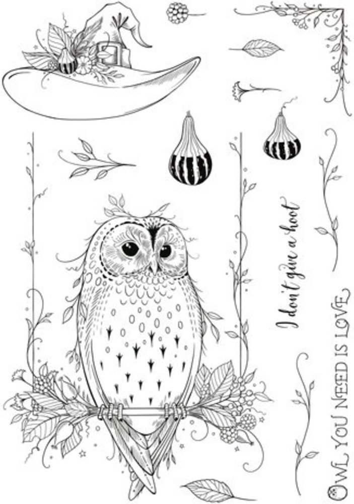 Pink Ink Designs Fauna Series Odette A5 Clear Stamps (PI190) Pink Ink Designs Fauna Series Odette A5 Clear Stamps (PI190)
