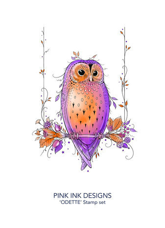 Pink Ink Designs Fauna Series Odette A5 Clear Stamps (PI190) Pink Ink Designs Fauna Series Odette A5 Clear Stamps (PI190)
