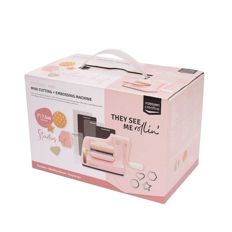 Vaessen Creative Cut Easy Mini Starterskit Pink (2137-081) Vaessen Creative Cut Easy Mini Starterskit Pink (2137-081)