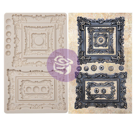 Prima Marketing Inc Finnabair Imaginarium Baroque Frames Moulds (969363) Prima Marketing Inc Finnabair Imaginarium Baroque Frames Moulds (969363)
