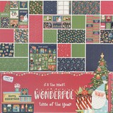 Craft Sensations It's The Most Wonderful Time Of The Year 12x12 Inch Paper Pad (CR0382K/22A)