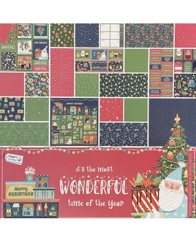 Craft Sensations It's The Most Wonderful Time Of The Year 12x12 Inch Paper Pad (CR0382K/22A) Craft Sensations It's The Most Wonderful Time Of The Year 12x12 Inch Paper Pad (CR0382K/22A)