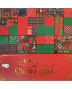 Craft Sensations Have Yoursels A Merry Little Christmas 12x12 Inch Paper Pad (CR0382K/22A) Craft Sensations Have Yoursels A Merry Little Christmas 12x12 Inch Paper Pad (CR0382K/22A)