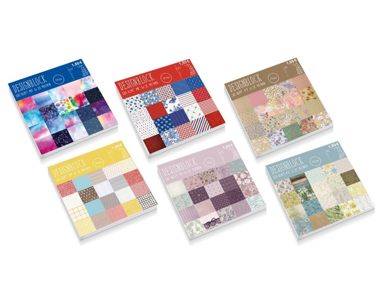 Craft Sensations Dots and Lines 10x10cm Design Block (CR0730/22T) Craft Sensations Dots and Lines 10x10cm Design Block (CR0730/22T)