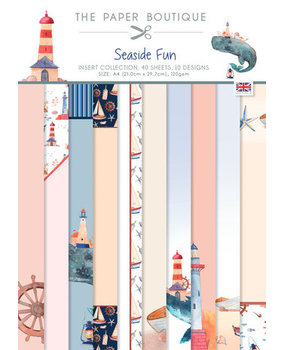 The Paper Boutique Seaside Fun A4 Insert Collection (PB1948)