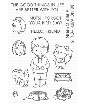 My Favorite Things Hoodie Weather Clear Stamps (YUZU-011)