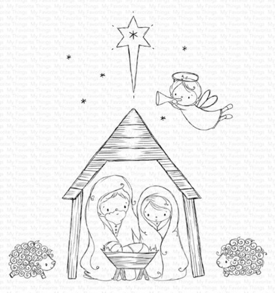 My Favorite Things Christmas Blessings Clear Stamps (RAM-040) My Favorite Things Christmas Blessings Clear Stamps (RAM-040)