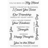 My Favorite Things Thoughtful Greetings Clear Stamps (CS-717)