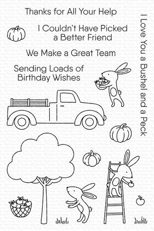My Favorite Things Helping Hands Clear Stamps (CS-719)