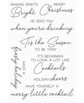 My Favorite Things Holiday Cheers Clear Stamps (CS-723)