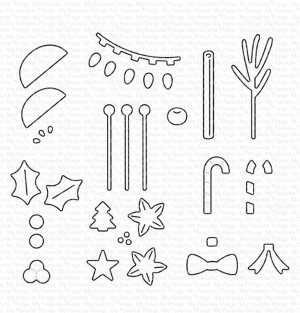 My Favorite Things Die-namics Christmas Garnish (MFT-2395)