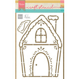 Marianne Design Masking Stencil A5 Gingerbread House (PS8132)