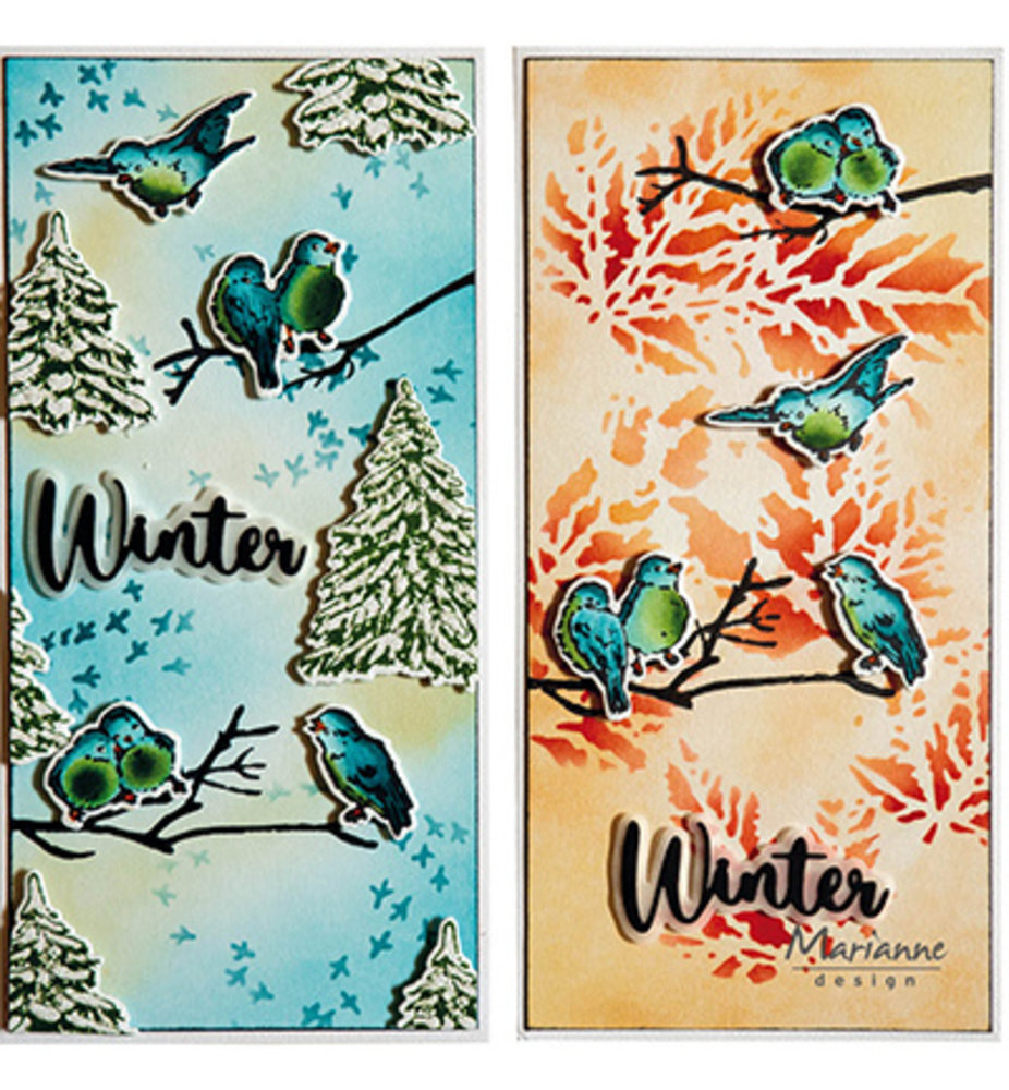 Marianne Design Stamp & Die Tiny's Birds (TC0904) Marianne Design Stamp & Die Tiny's Birds (TC0904)