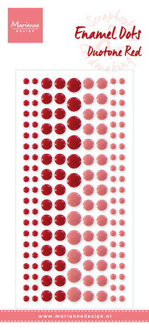 Marianne Design Enamel Dots Duotone Red (PL4521) Marianne Design Enamel Dots Duotone Red (PL4521)