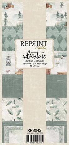 Reprint Adventure Slimline Paper Pack (RPS042)