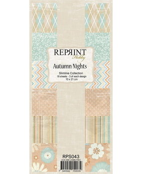 Reprint Autumn Nights Slimline Paper Pack (RPS043) Reprint Autumn Nights Slimline Paper Pack (RPS043)