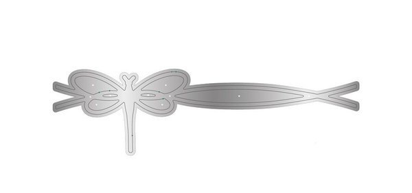 Gemini Decorative Swash Border Dreamy Dragonfly Elements Dies (GEM-MD-ELE-DRDR)
