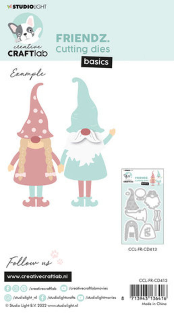 Creative Craftlab Friendz Dies Gnome Basics (CCL-FR-CD413) Creative Craftlab Friendz Dies Gnome Basics (CCL-FR-CD413)