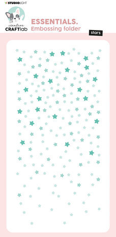 Creative Craftlab Essentials 3D Embossing Folder Stars (CCL-ES-EMB12)