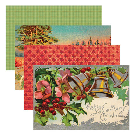 Spellbinders Christmas Flea Market Finds Home for the Holidays 6x9 Inch Paper Pad (CH-021) Spellbinders Christmas Flea Market Finds Home for the Holidays 6x9 Inch Paper Pad (CH-021)