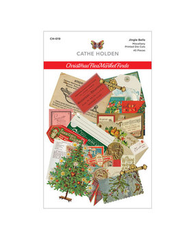 Spellbinders Christmas Flea Market Finds Jingle Bells Miscellany Printed Die Cuts (CH-019) Spellbinders Christmas Flea Market Finds Jingle Bells Miscellany Printed Die Cuts (CH-019)